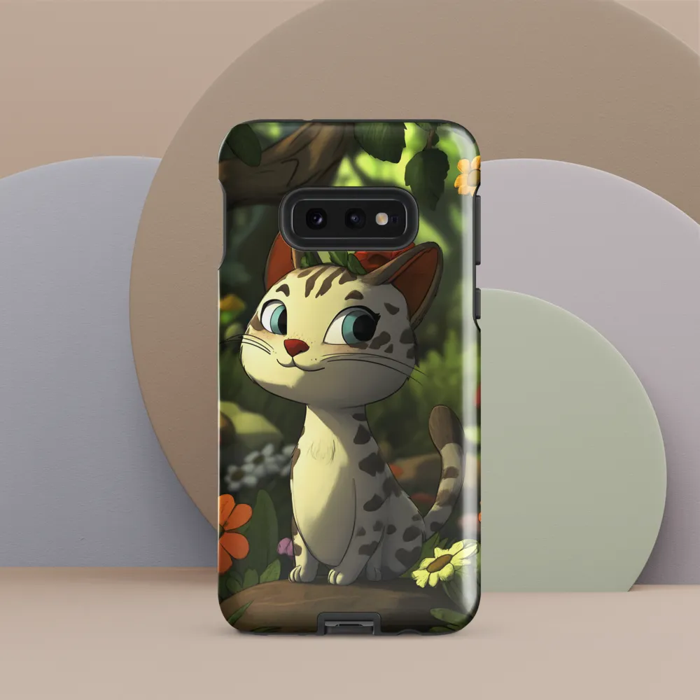 Whimsical Forest Cat
