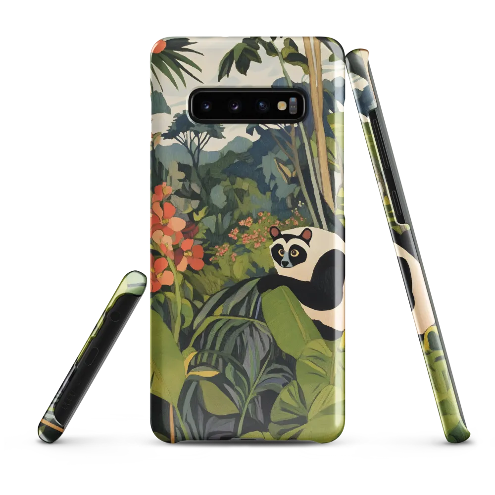 Panda in Paradise | Phone Case |  S10 Plus | Snap Case | Glossy