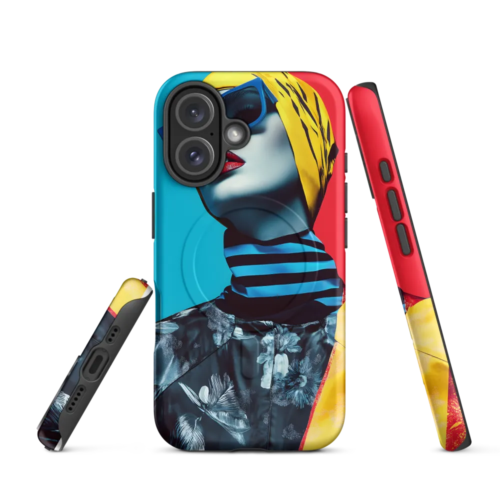 Vibrant Elegance in Modern Fashion | Phone Case |  16 | MagSafe® Tough Case | Matte