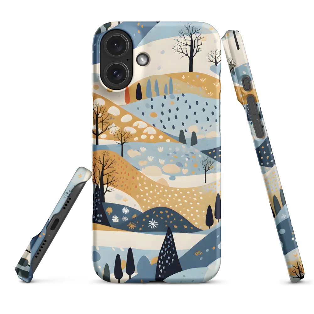 Whispers of a Playful Landscape | Phone Case |  16 Plus | Snap Case | Matte