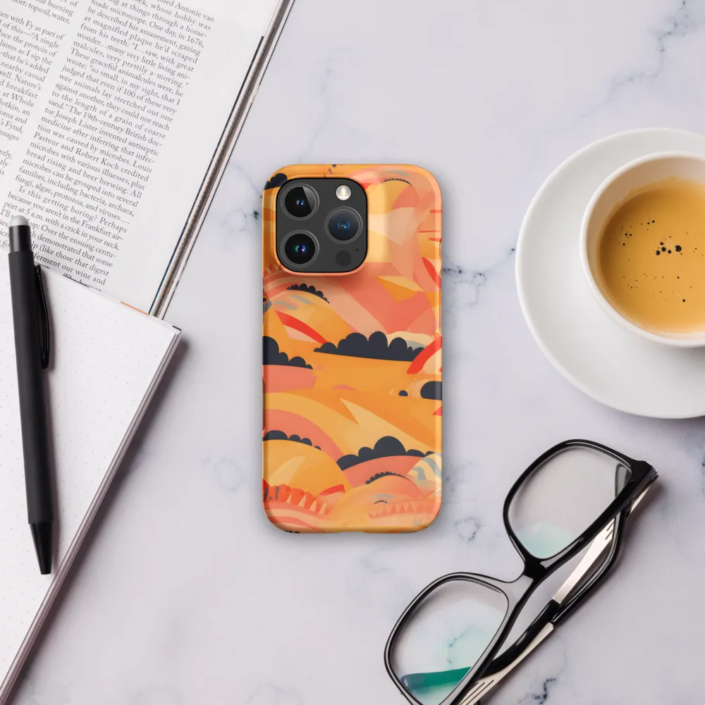 Whispers of the Abstract Horizon | Phone Case |  16 Pro | Snap Case | Matte