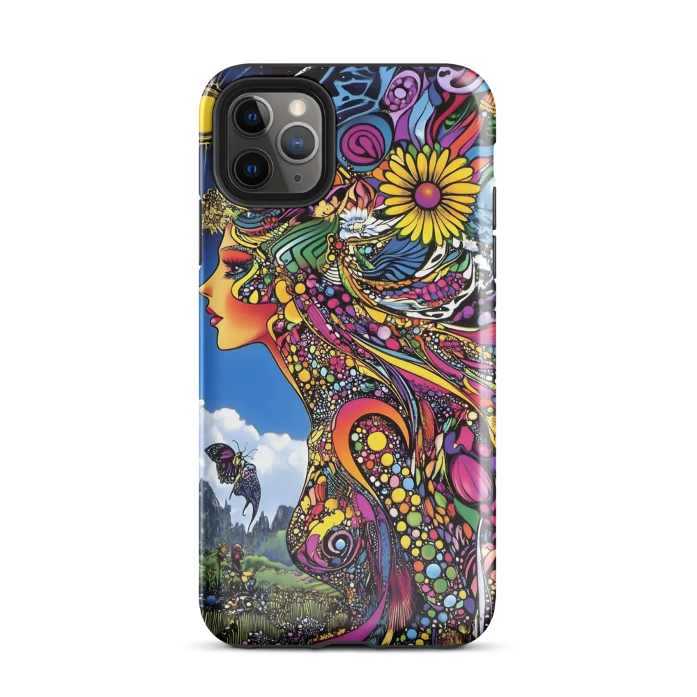 Harmony in Color: A Psychedelic Reverie | Phone Case |  11 Pro Max | Tough Case | Glossy