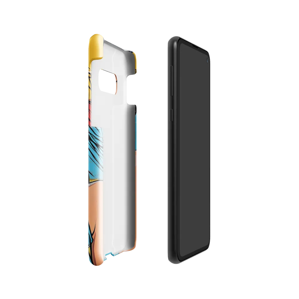 Vibrant Portrait of Modern Youth | Phone Case |  S10e | Snap Case | Glossy