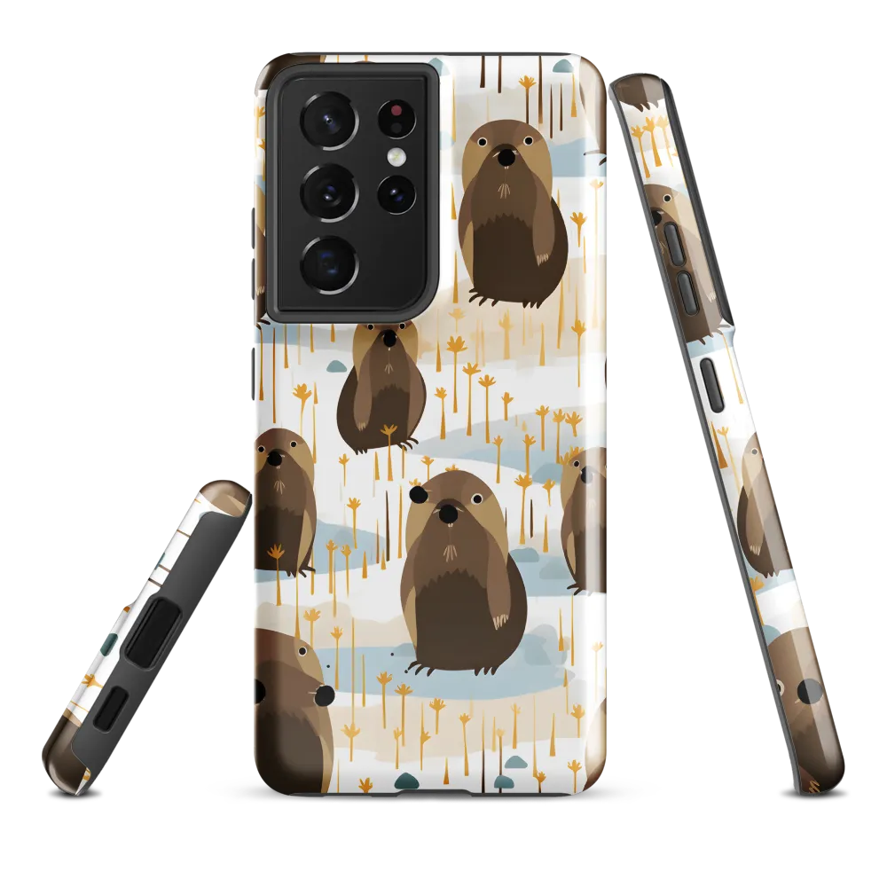 Whimsical Waters: A Celebration of Otters and Seals