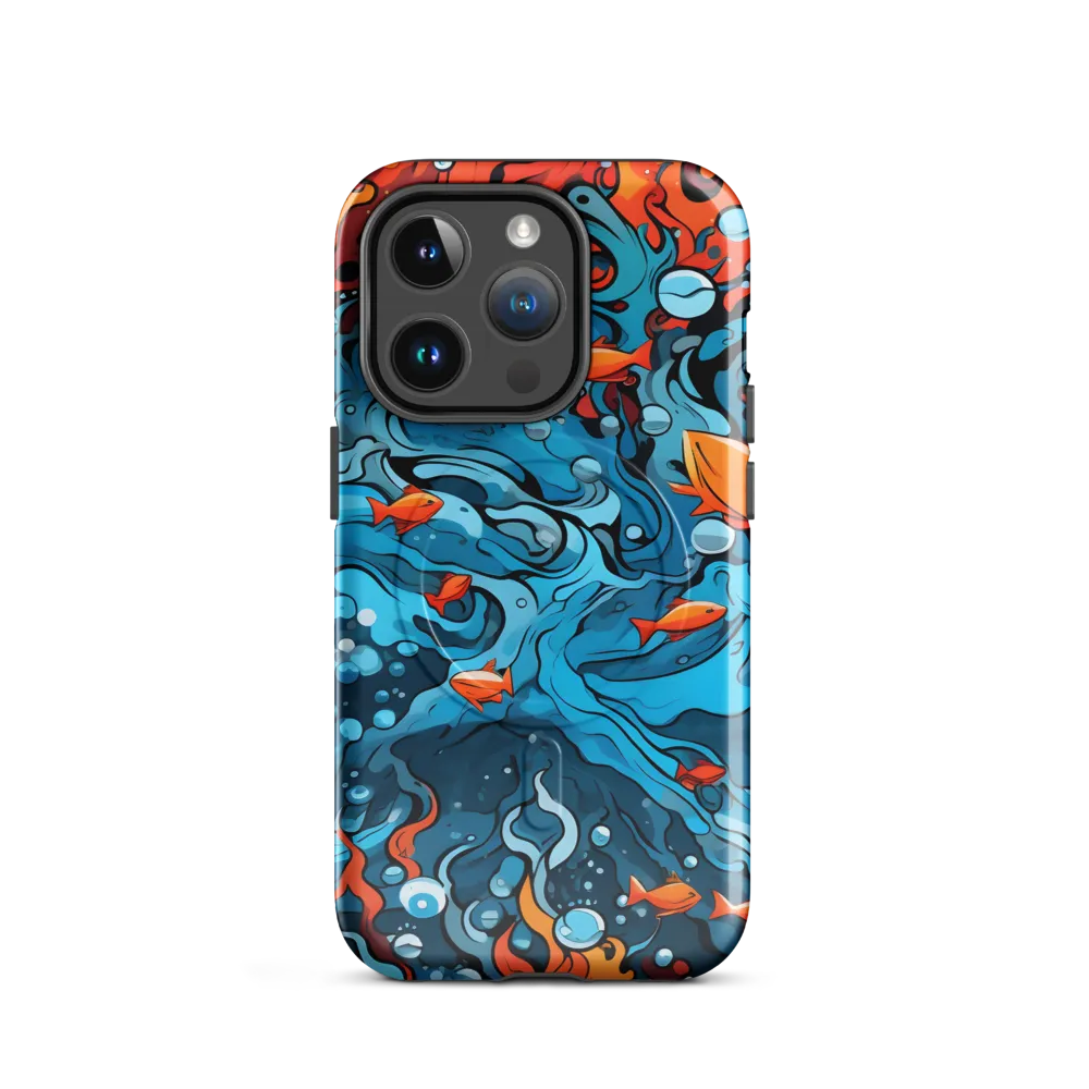 Fluid Harmony: Ocean and Flames