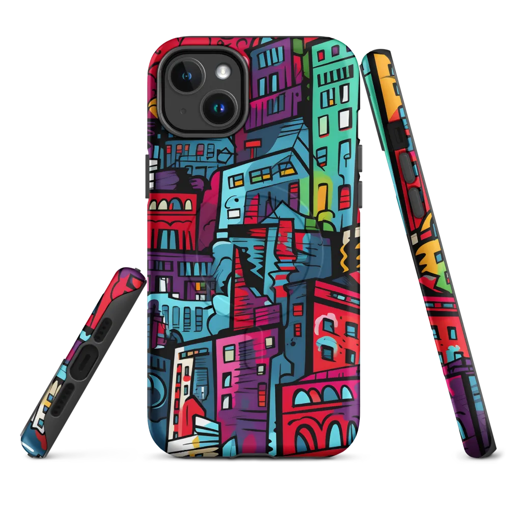 Urban Whimsy | Phone Case |  14 Plus | MagSafe® Tough Case | Matte