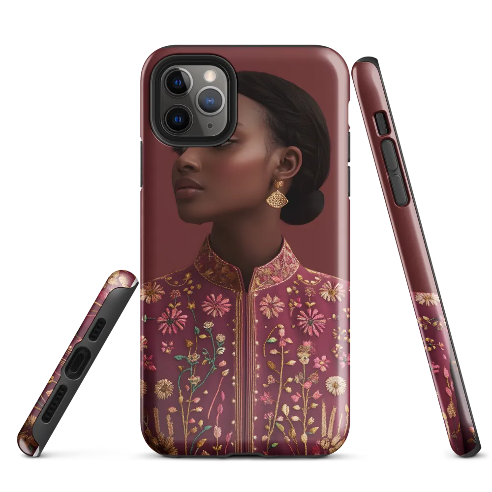 Elegance Embodied: A Traditional Fashion Statement | Phone Case |  11 Pro Max | Tough Case | Glossy