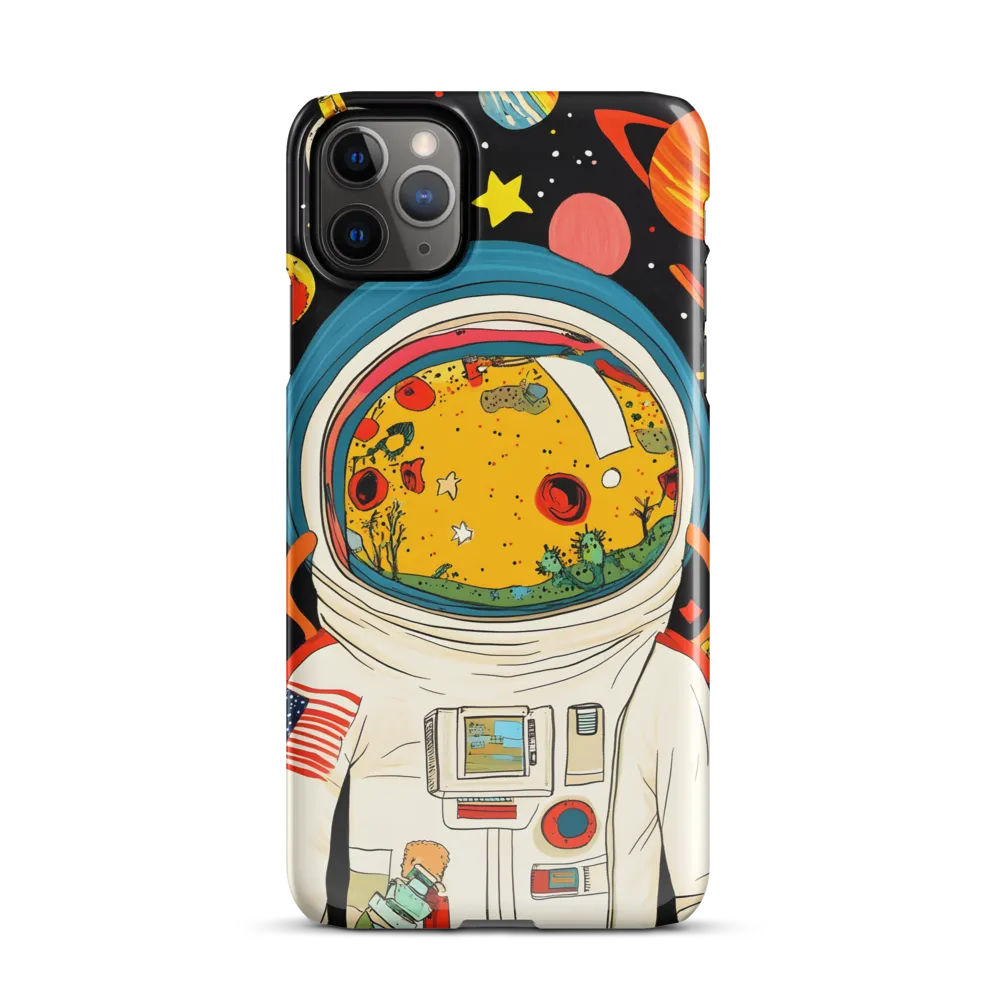 Cosmic Curiosity: Journey Within the Helmet | Phone Case |  11 Pro Max | Snap Case | Glossy