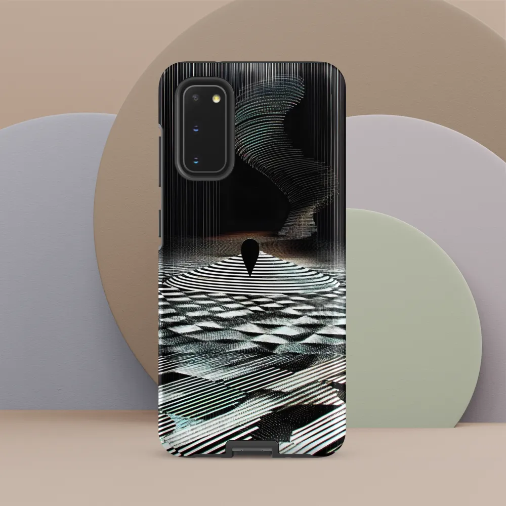 Spiral Echoes | Phone Case |  S20 | Tough Case | Matte