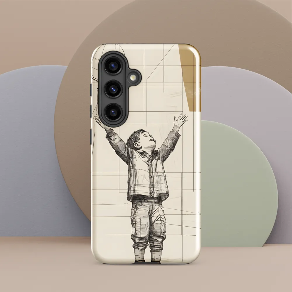 A Child's Dream | Phone Case |  S24 | Tough Case | Glossy