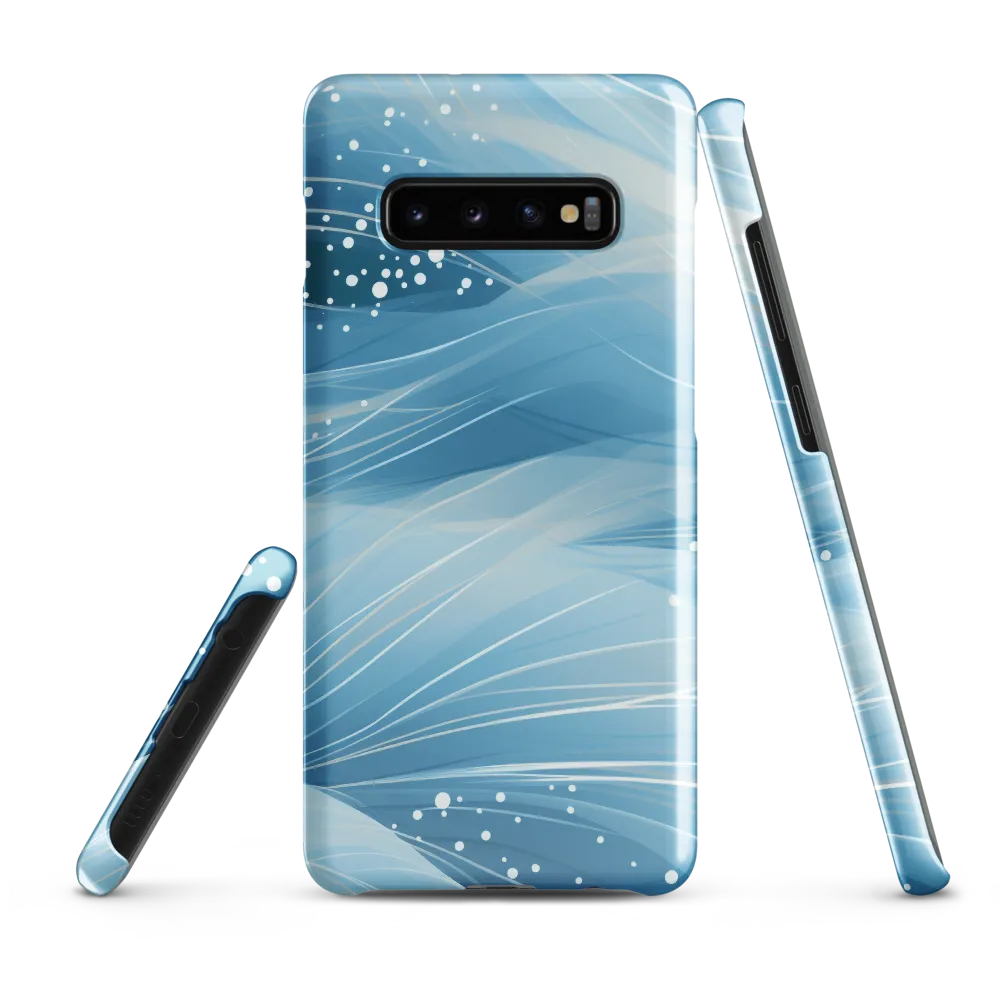 Ethereal Ocean Waves | Phone Case |  S10 Plus | Snap Case | Glossy