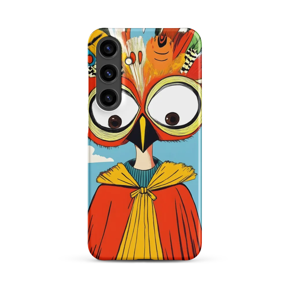A Whimsical Encounter: The Owl-Human Fusion