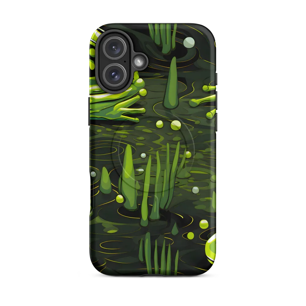 Green Harmony: Life Beneath the Surface