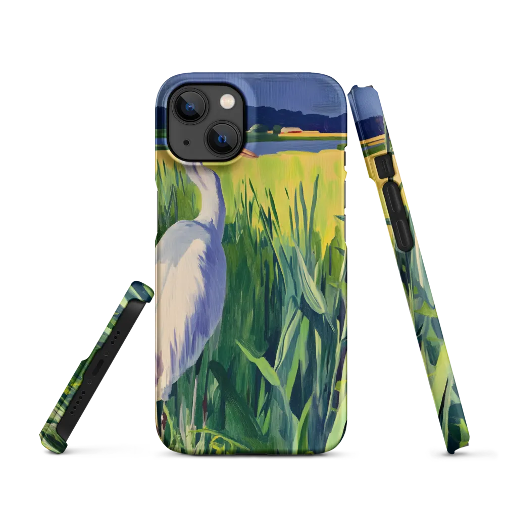 Graceful Presence: The Heron in the Meadow