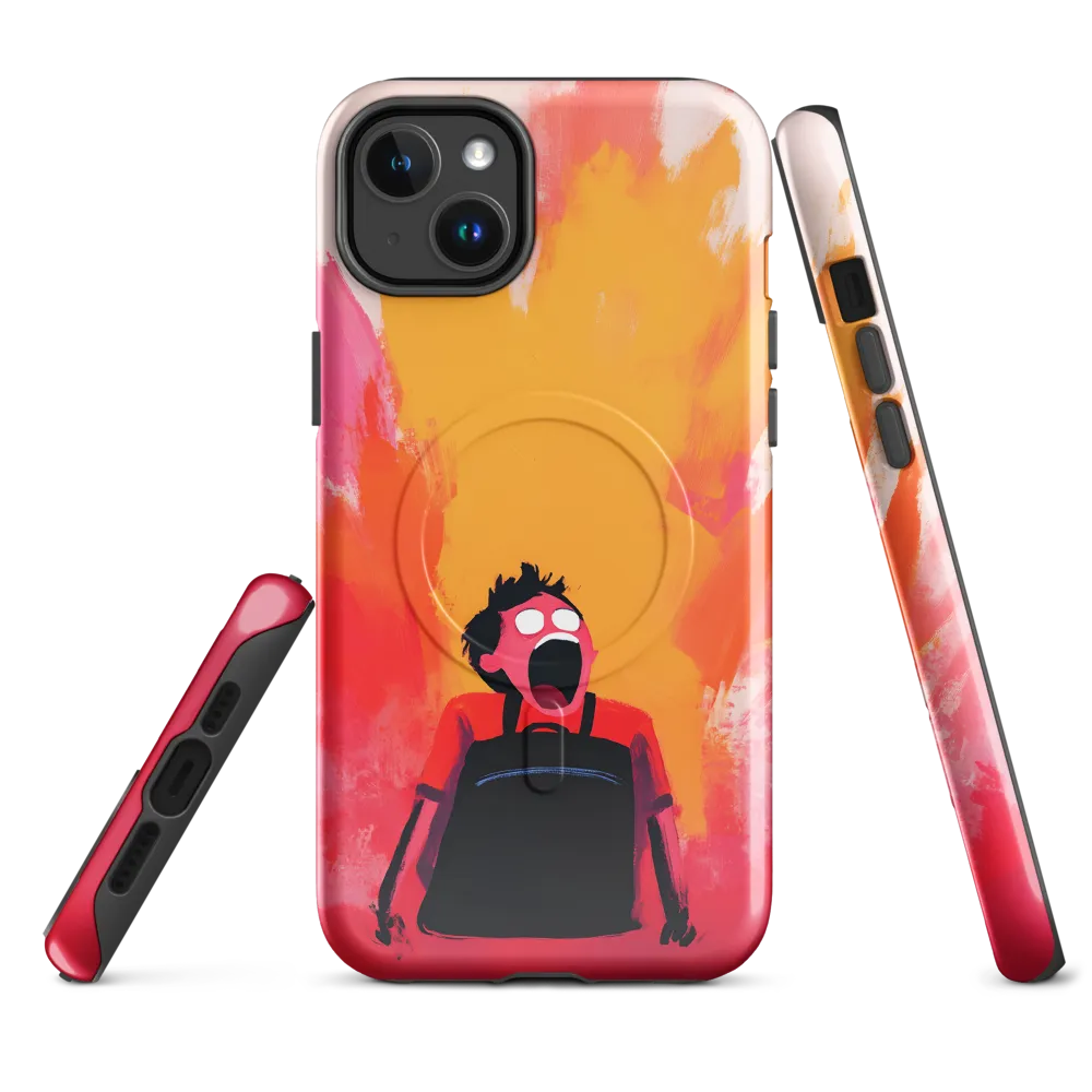 Eruption of Emotions | Phone Case |  14 Plus | MagSafe® Tough Case | Glossy