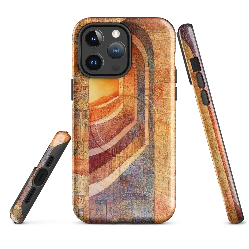 The Journey Through Shadows | Phone Case |  14 Pro Max | MagSafe® Tough Case | Glossy