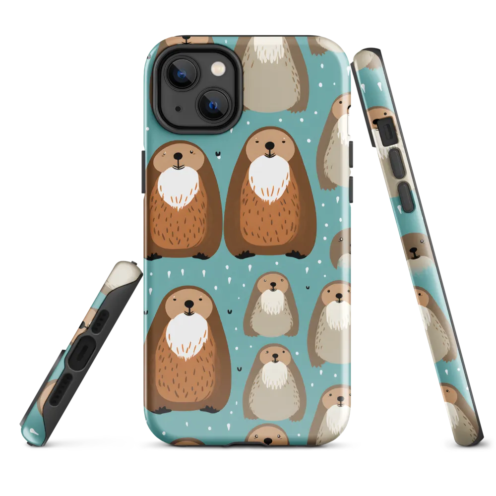 Whimsical Otter Pattern