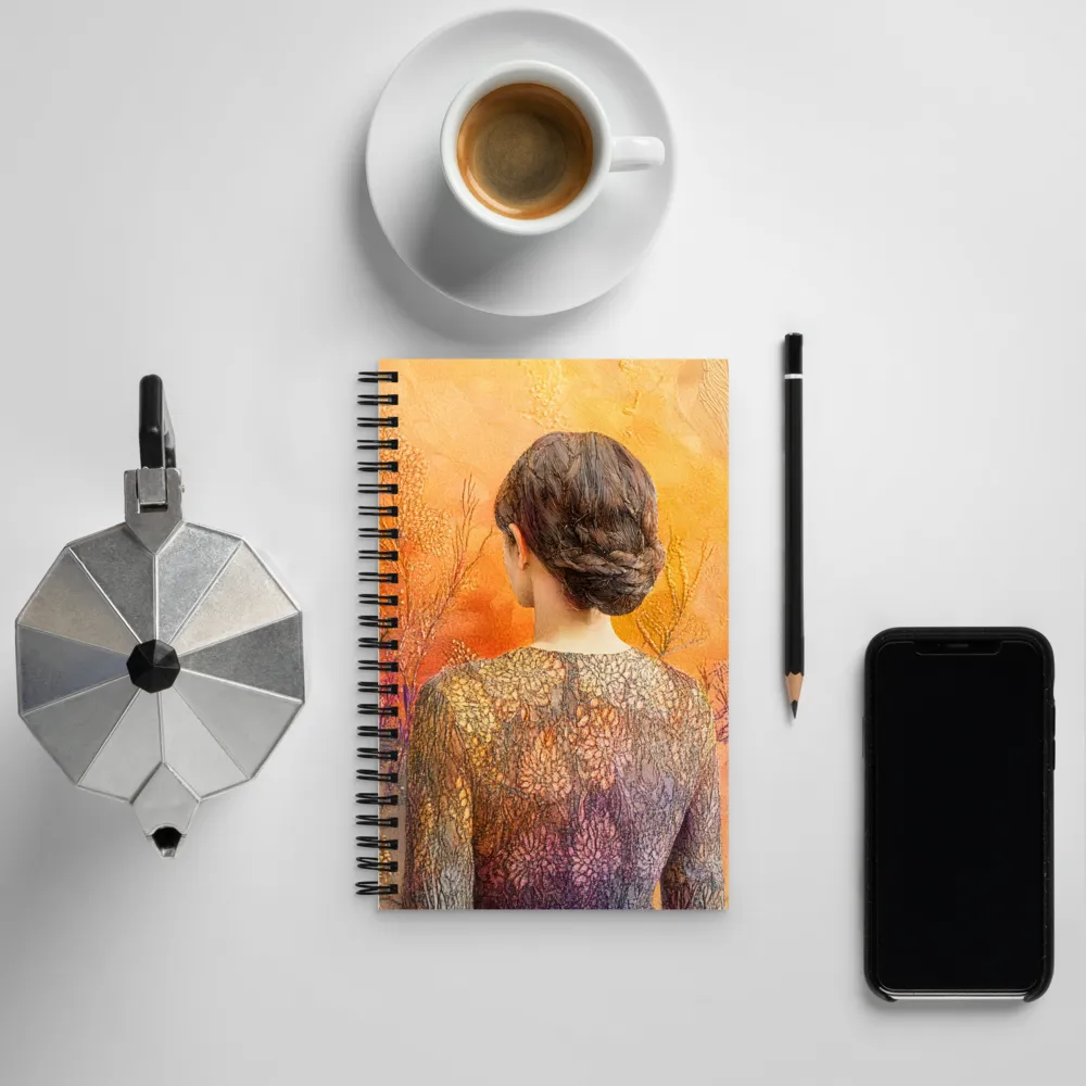 Harmony of Texture and Color | Spiral Notebook