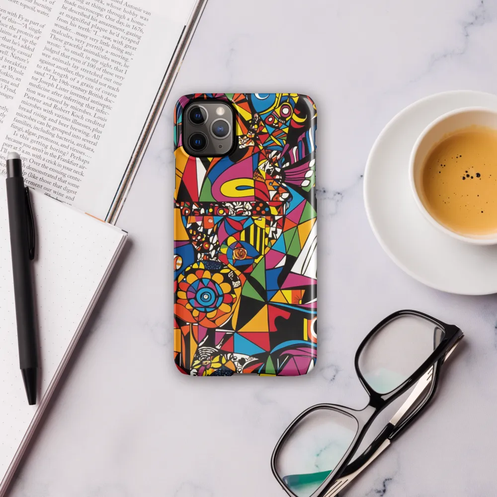 Geometric Dreams in Vivid Colors | Phone Case |  11 Pro Max | Snap Case | Glossy