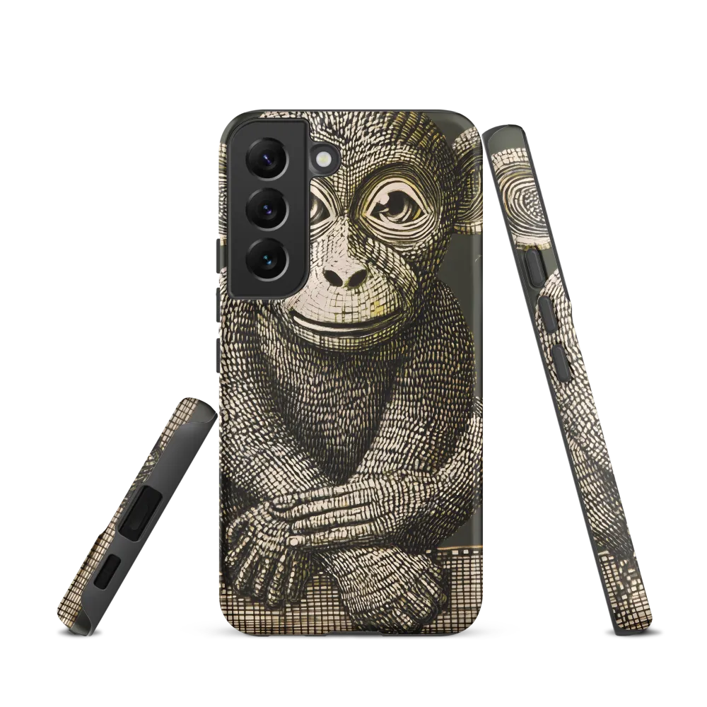 Intricate Primate Portrait