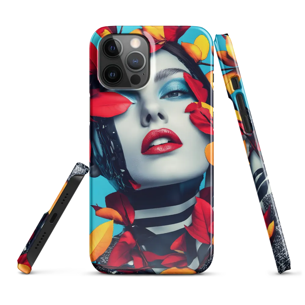 Futuristic Fusion: Nature Meets Technology | Phone Case |  12 Pro Max | Snap Case | Glossy
