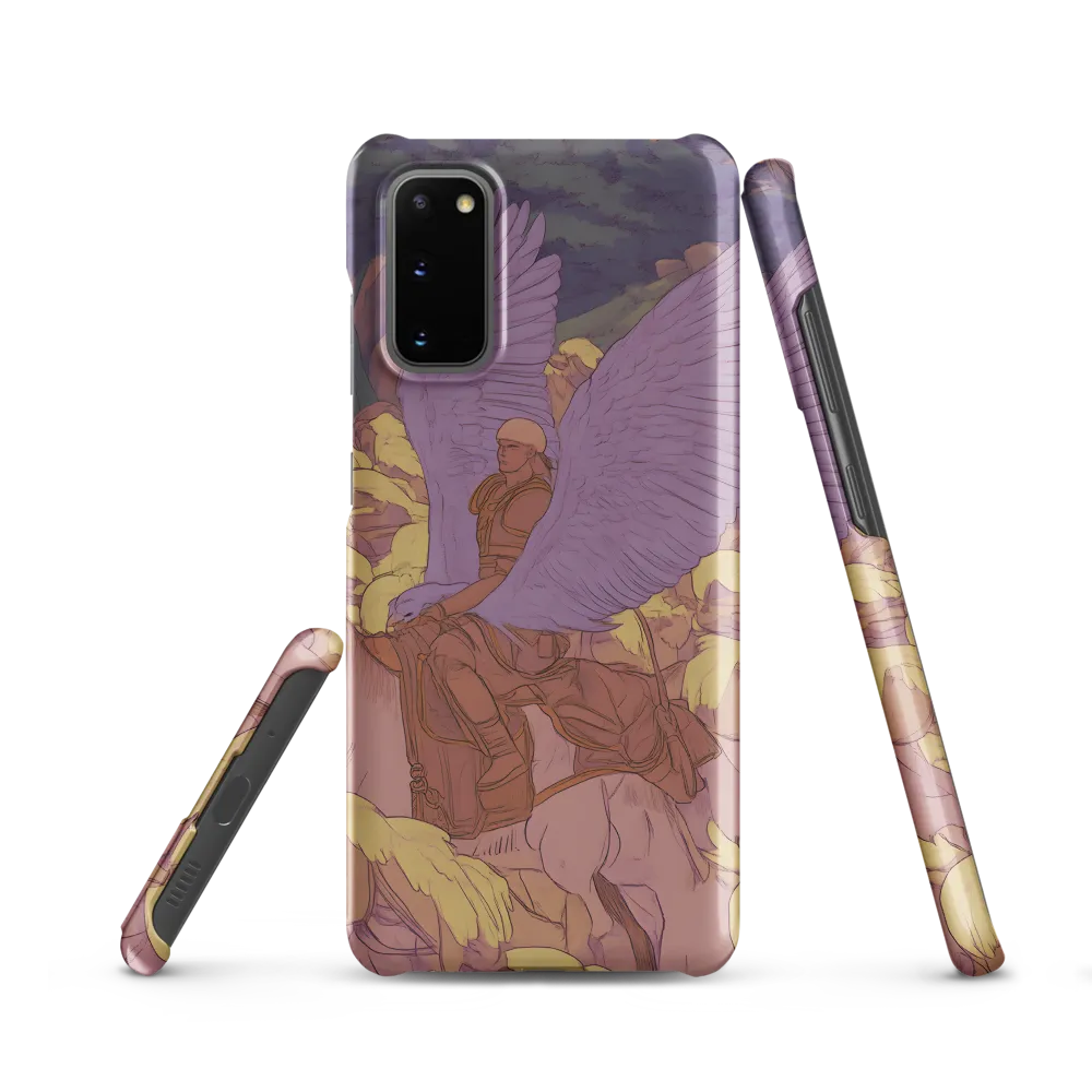 The Winged Guardian | Phone Case |  S20 | Snap Case | Matte