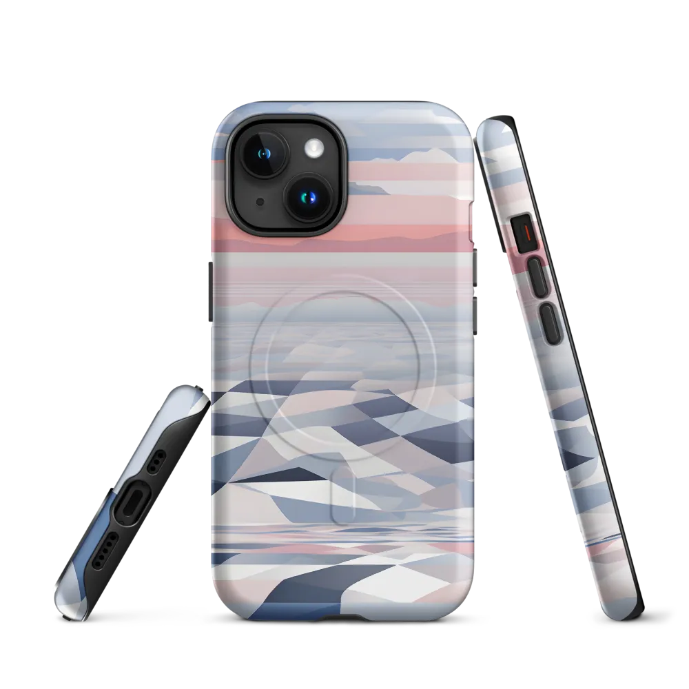 Serenity in Abstraction | Phone Case |  15 | MagSafe® Tough Case | Matte