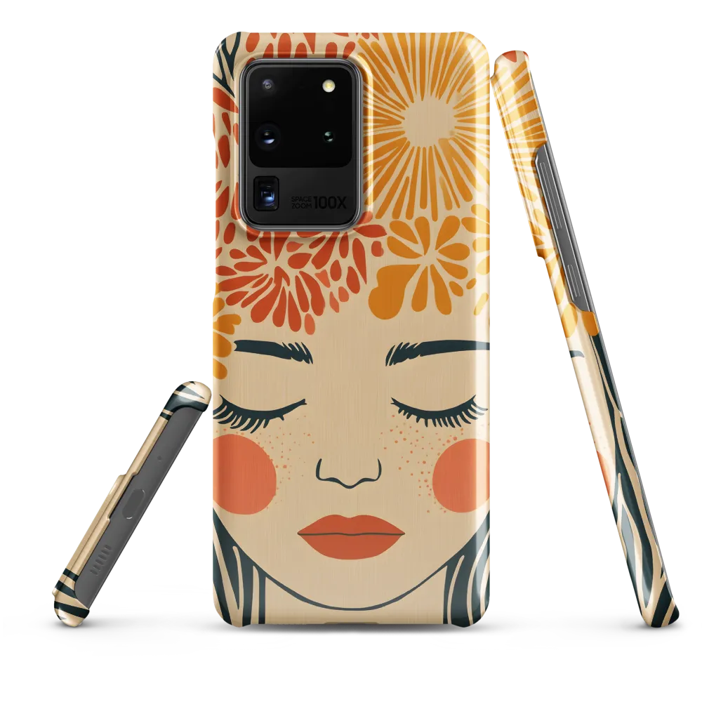 Serenity in Bloom | Phone Case |  S20 Ultra | Snap Case | Glossy