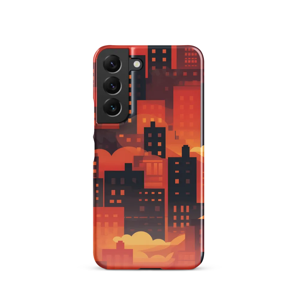 Radiance of the Urban Horizon | Phone Case |  S22 | Snap Case | Glossy