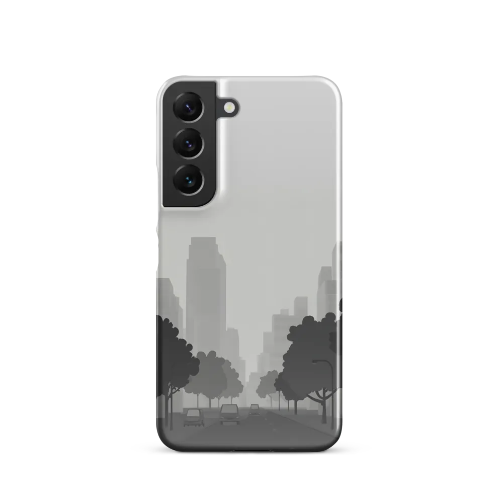 Avenue in Grayscale