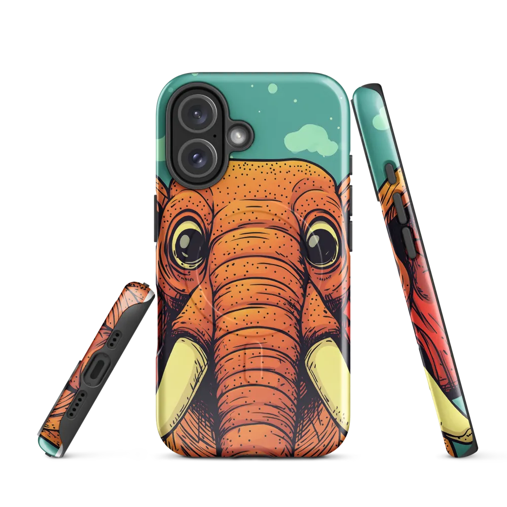 Whimsical Majesty: The Playful Elephant