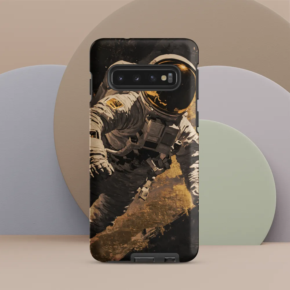 Beyond the Stars: An Astronaut's Journey | Phone Case |  S10 | Tough Case | Matte