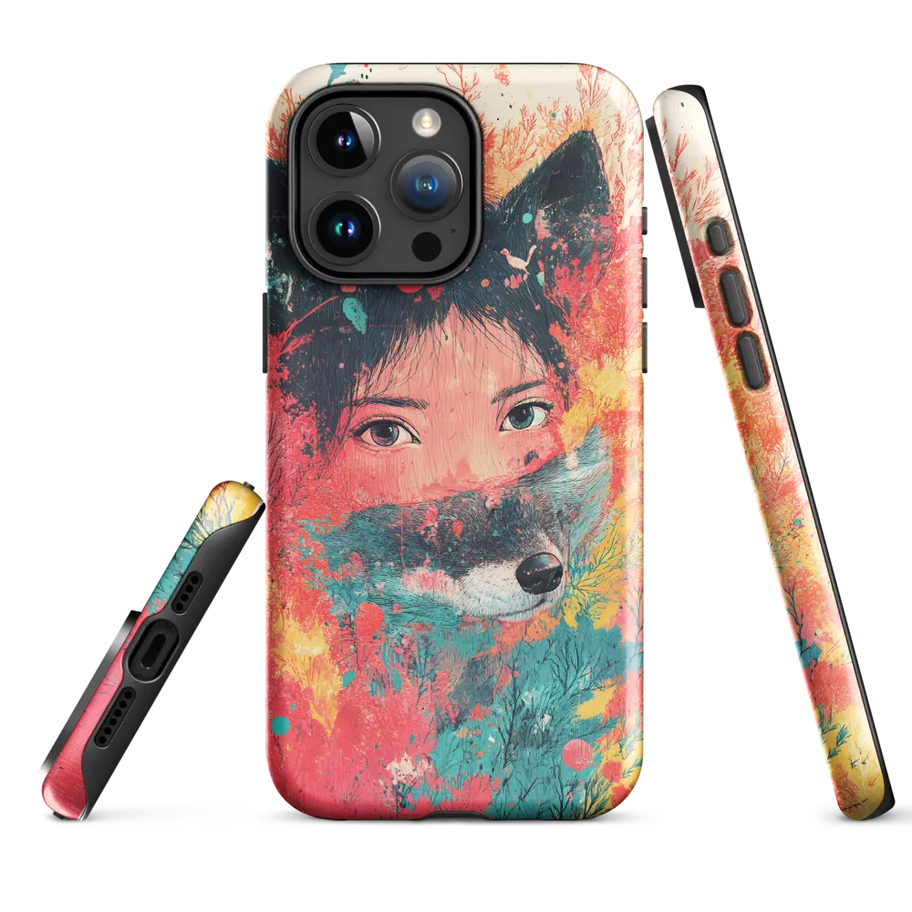 Harmony of Spirit: Girl and Wolf