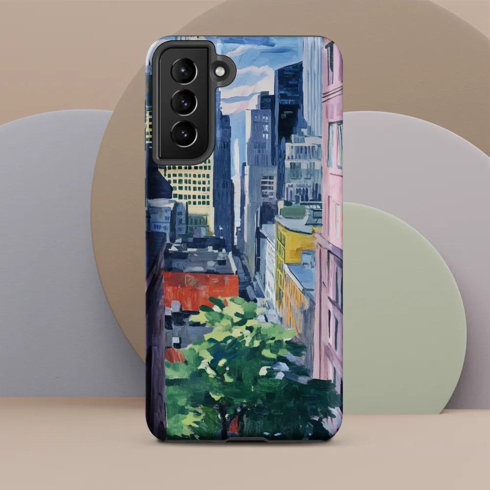 Urban Symphony: A Cityscape in Color
