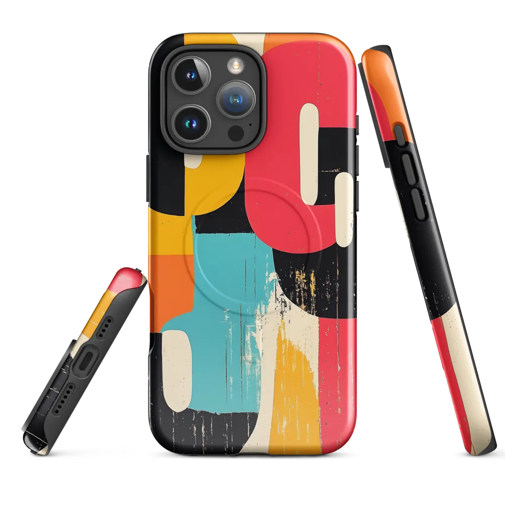 Colorful Curves: Numbers in Harmony | Phone Case |  16 Pro Max | MagSafe® Tough Case | Glossy