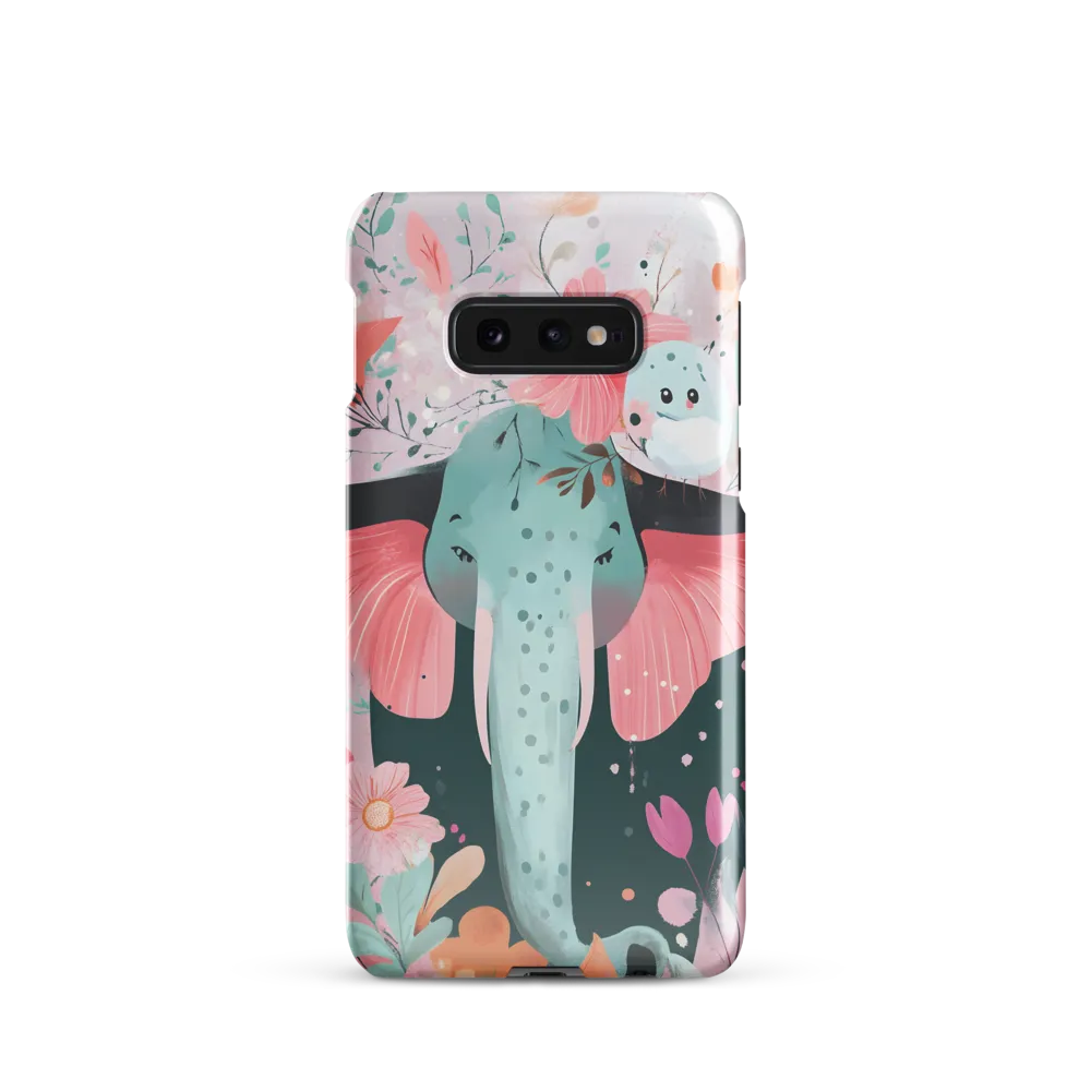 Whimsical Elephant in Bloom