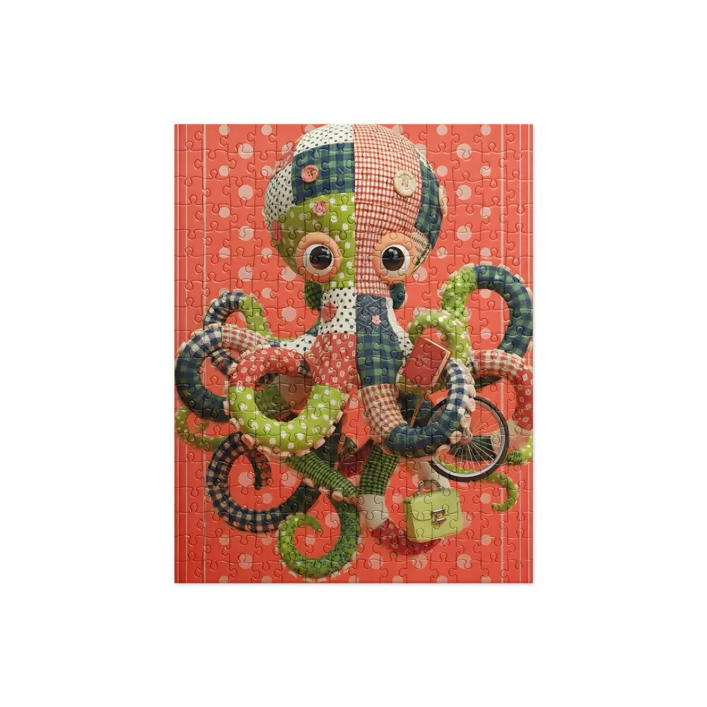 Patchwork Octopus 
 Jigsaw Puzzle
