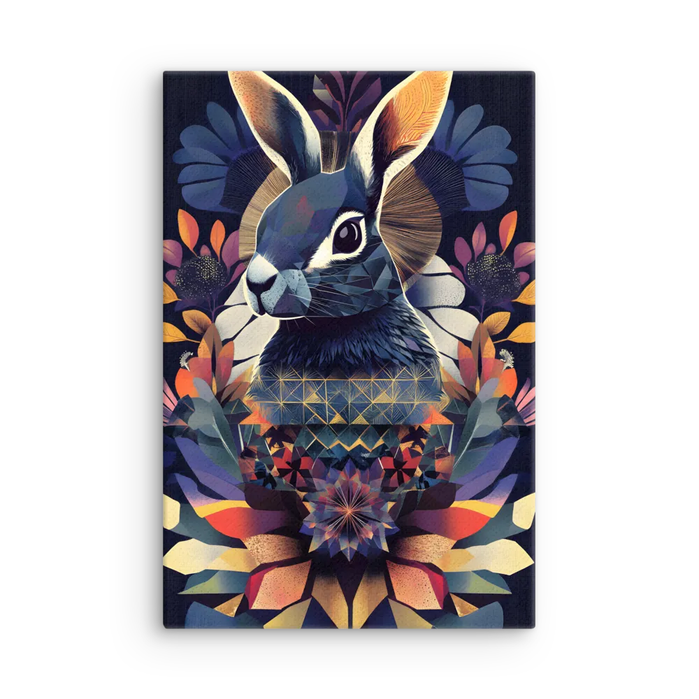Ethereal Bunny: A Geometric Wonderland