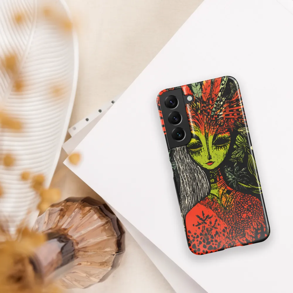 Mystical Flora: A Surreal Portrait