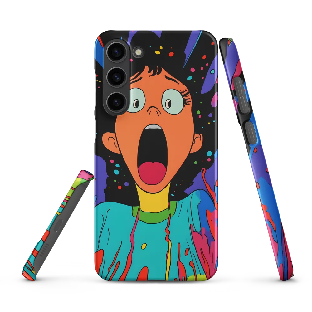 Eruption of Emotion | Phone Case |  S23 Plus | Snap Case | Matte