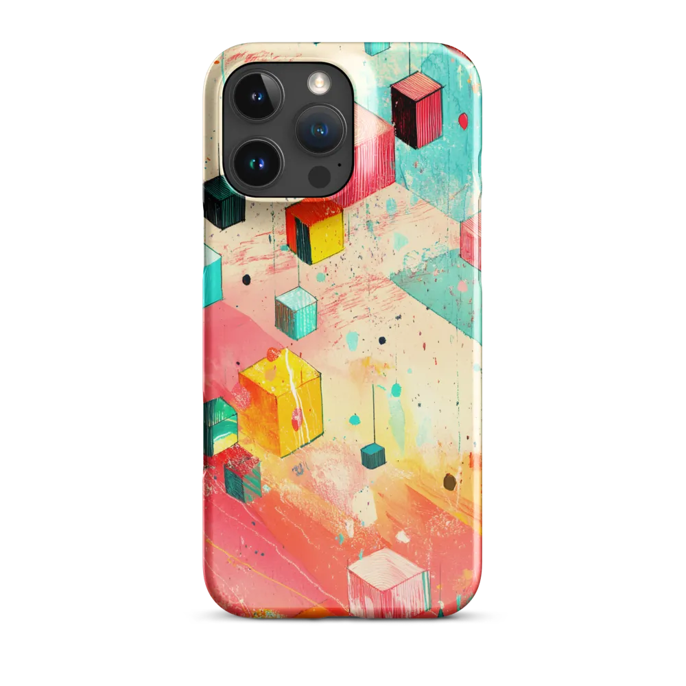 Suspended Cubes in Colorful Abstraction