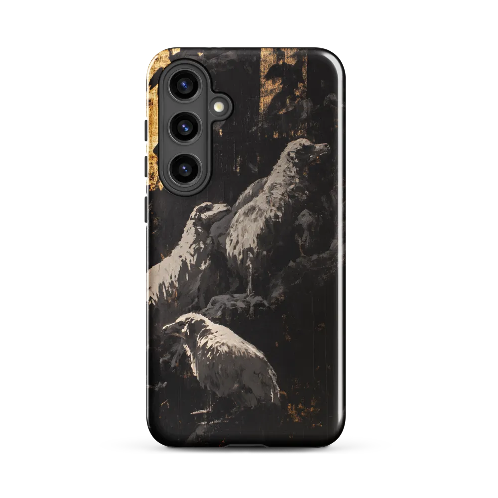 The Enigmatic Gathering | Phone Case |  S24 Plus | Tough Case | Glossy