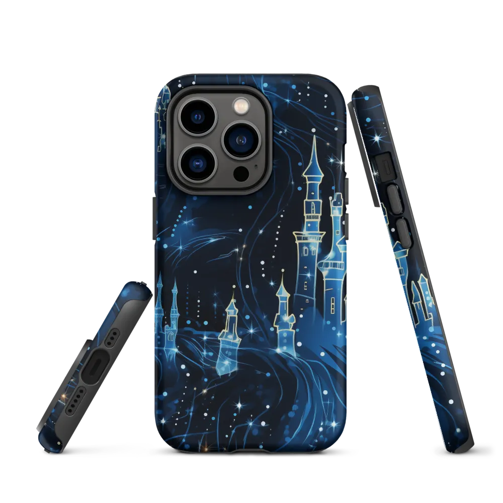 Dreamy Castles in a Starry Sky
