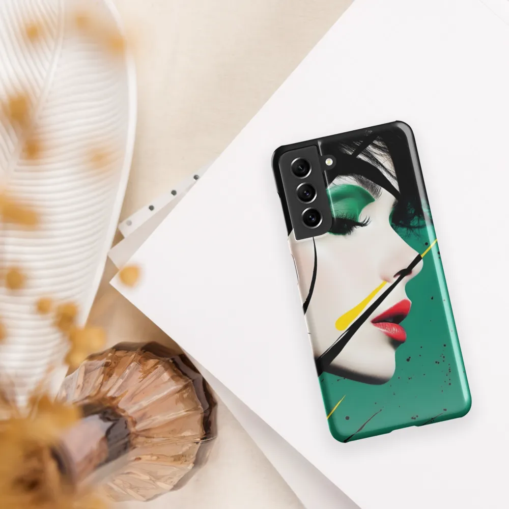 Whispers of Elegance and Boldness | Phone Case |  S21 | Snap Case | Glossy