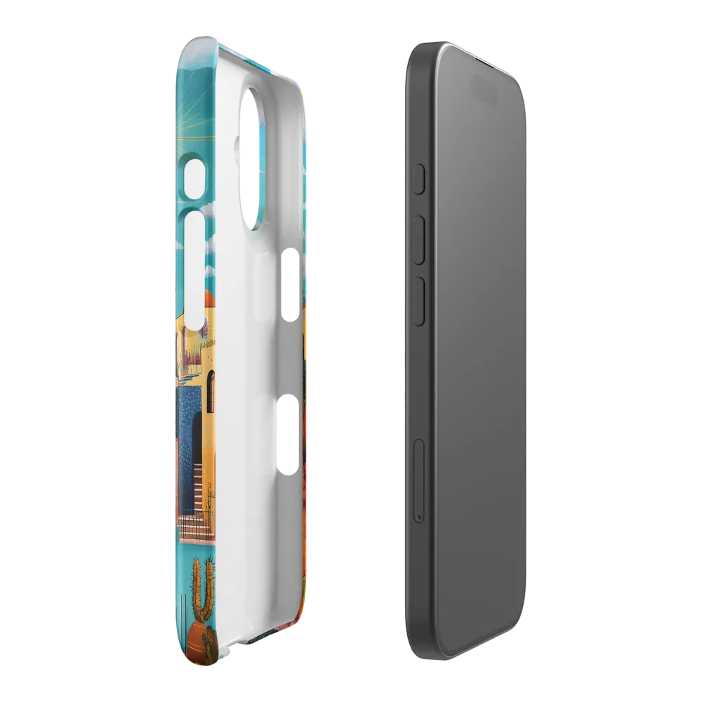 Colorful Architectural Harmony | Phone Case |  16 | Snap Case | Glossy