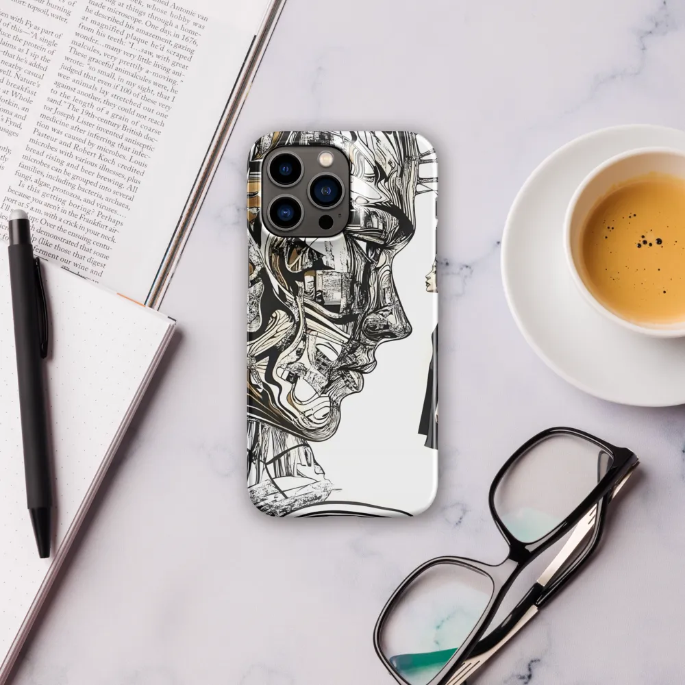 Reflections of Duality | Phone Case |  14 Pro Max | Snap Case | Glossy