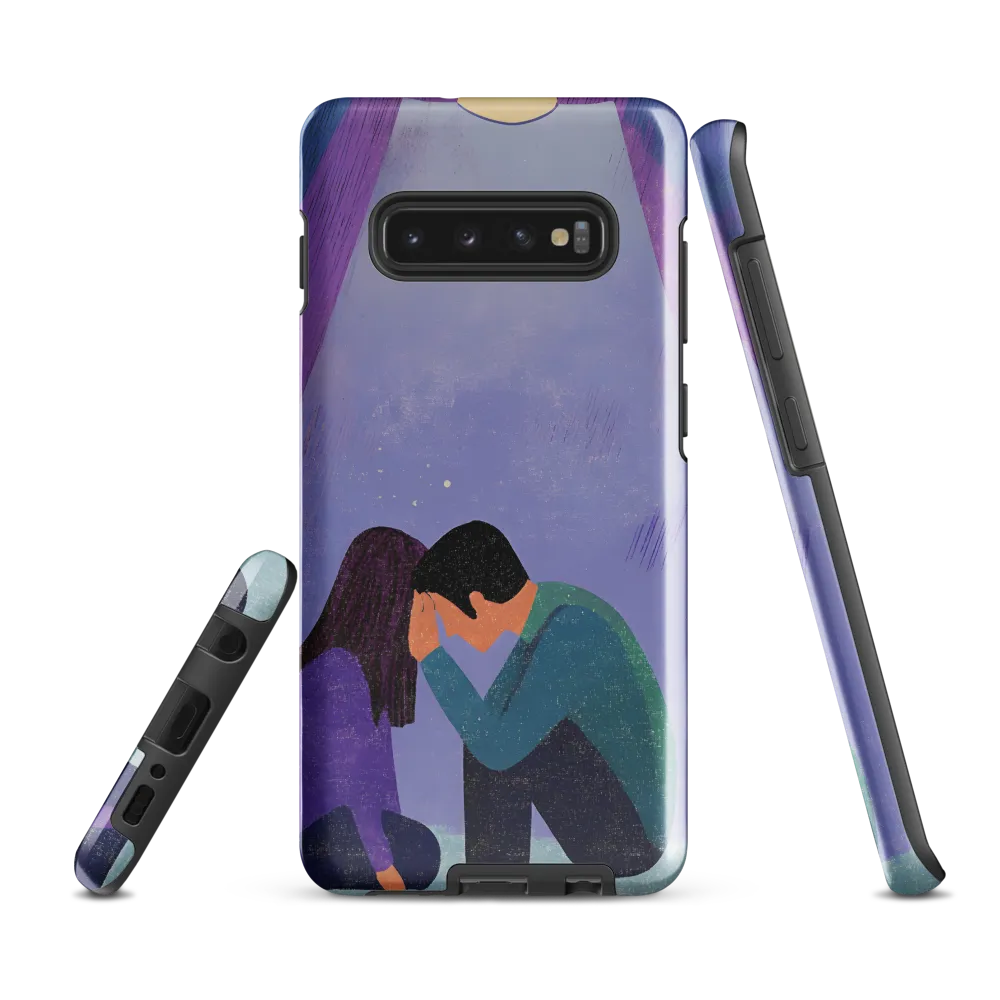 Together in Silence | Phone Case |  S10 Plus | Tough Case | Glossy