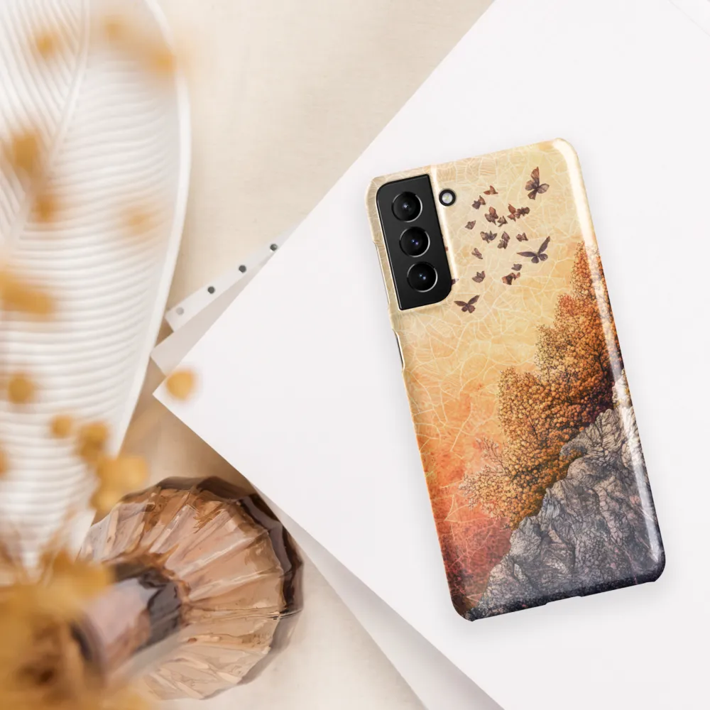 Fluttering Dreams of Serenity | Phone Case |  S21 Plus | Snap Case | Glossy