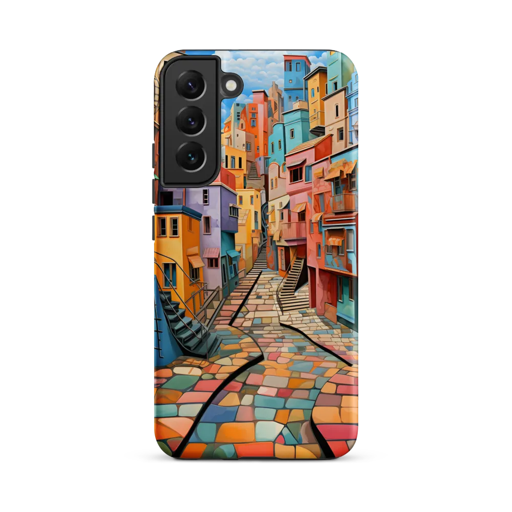 Vibrant Cityscape: A Kaleidoscope of Colors