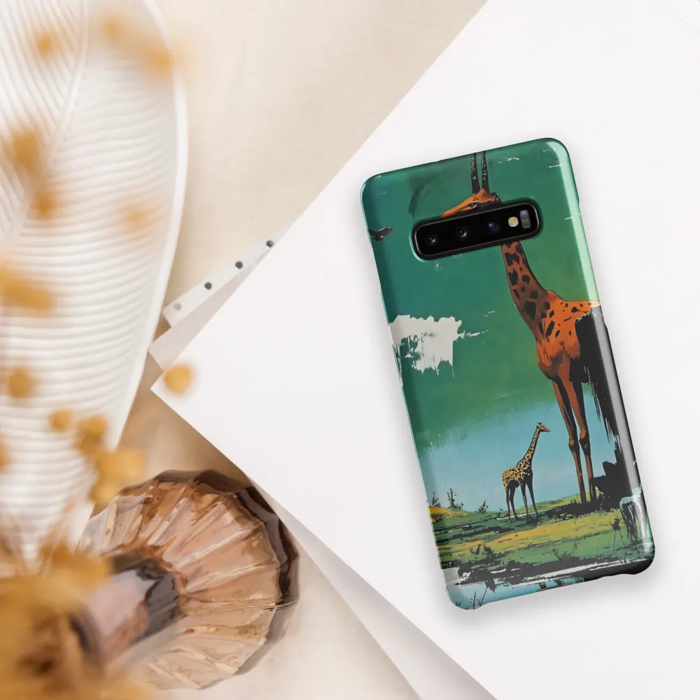 Giraffe Reverie | Phone Case |  S10 Plus | Snap Case | Glossy